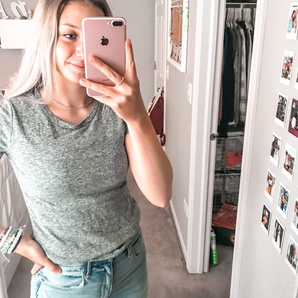 Target Grey Short Sleeve